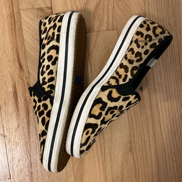 Keds and Kate Spade collaboration leopard print slides - Picture 5 of 5